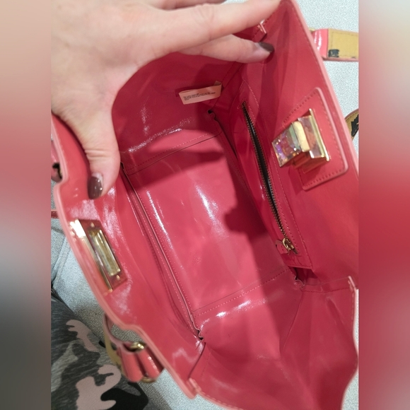 Juicy Couture Wild Thing Small Leather Tote Bag, Natural Leopard Print - Picture 14 of 17